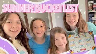 SUMMER BUCKET LIST 2023 🌸☀️