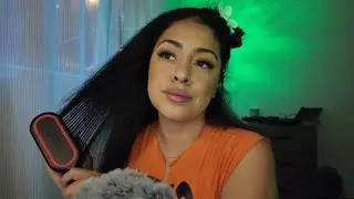 ASMR PLANCHÁNDOME EL CABELLO + story time