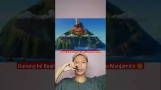 GUNUNG INI INGIN SEKALI BERTEMU DENGAN PASANGAN NYA 🥺 