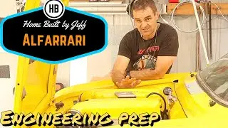 Prep for engineering - Ferrari engined Alfa 105 Alfarrari build part 206