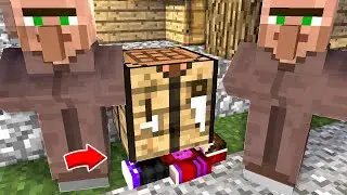 Я СПРЯТАЛСЯ ОТ ЖИТЕЛЕЙ ПОД ВЕРСТАКОМ В МАЙНКРАФТ 99% ТРОЛЛИНГ ЛОВУШКА MINECRAFT ВАКСАЙДИ ПРЯТКИ