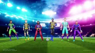 Soccer Players Animation Preview