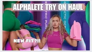 ALPHALETE Amplify NEW FIT?? Try on haul in depth launch overview, honest review 2023 BEST LEGGINGS?