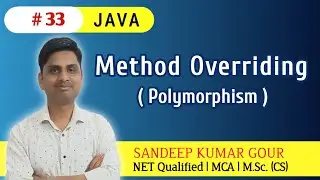 Method Overriding in JAVA | Run time polymorphism