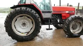 1993 MASSEY FERGUSON 3095 DYNASHIFT 4WD TRACTOR