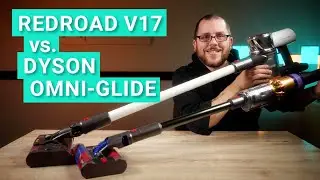 Dyson Omni-glide vs. Redroad V17 - The two cordless vacuum cleaners with dual brush roll in compa...