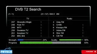 🔵 How To Scan Max Tv On Master Decoder | T2  / Digital
