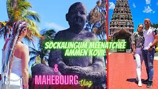 🤩💜Świątynia hinduska Sockalingum Meenatchee & okolice Mahébourg🐠🐟Tajemnicza plaża z rafą🐡MAURITIUS💦🌍