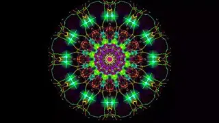 Motion Graphics Musical Background on Kaleidoscope with After Effects | No Copyright, Copyright Free