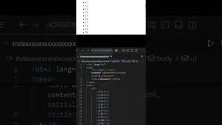 CSS create unordered list with 100 list items