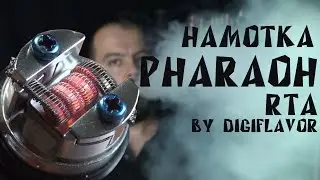 Намотка БАКА | Pharaoh RTA by Digiflavor | staple staggered fused clapton