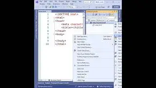 How To Add HTML CSS JS File In Visual Studio 2022 | WebProgramming | ThinhPham 