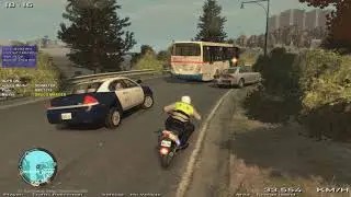 GTA IV LCPDFR 台灣警察模組 拒檢攔查追捕 (2019/5/8)