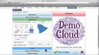 The wonderful world of Word Art Using Tagul