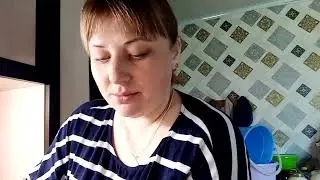 Убралась в сарае/ вспахали огород/посадили картошку у бабули/телята