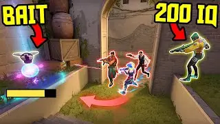 SMARTEST MOMENTS IN VALORANT 