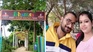 একবার ঘুরে আসুন মন ভরে যাবে||DHAMSA- TRIBAL KITCHEN ||IECO PARK NEW TOWN||TRIBAL FOOD||