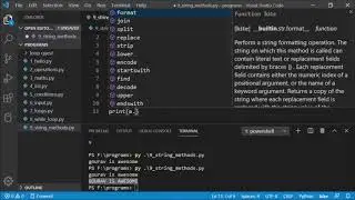 12. Methods vs Functions and String Methods Part 1 - Python Tutorials