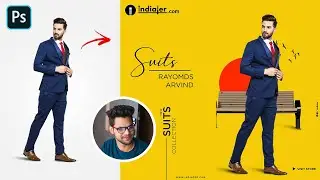 How to Make Fashion Banner  Poster Design in Adobe Photoshop  Hindi Tutorial