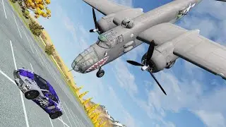 Cars Vs Planes 😱 BeamNG.Drive
