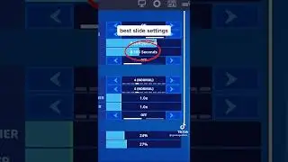 best sliding settings in fortnite 