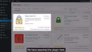 WordPress Plugins - Really Simple SSL