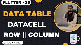 DataTable Create Tables in Flutter Urdu/Hindi