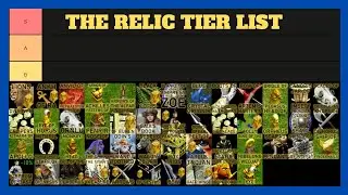 The Most IMPORTANT Tier List of 2022 | Relics 