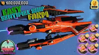 Easy Million Unit Farm ! Echo Locators & Sentinel Ships | No Man’s Sky