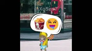 BANANA CAT 🍌🐱 BABY BUYS LOLLIPOPS AND TRADES KFC 