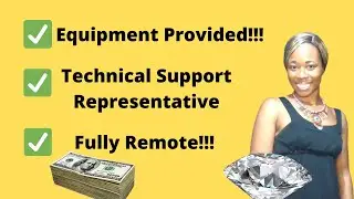 ✅🔥🔥~Technical Support Representative Work From Home Job!!!!*~🔥🔥✅