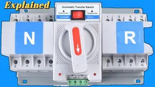 Automatic Changeover Switch for Generator / Automatic Transfer Switch / ATS