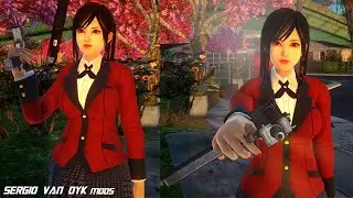 Kokoro (Yumeko) Kakegurui outfit - GTA SA