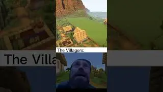 😨 #minecraft #майнкрафт #meme #мемы #квалди #житель
