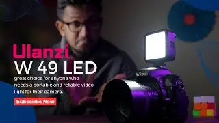Ulanzi W49 LED Light Full Review | How to use |