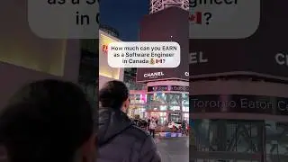 Software Engineer Salary in Canada | Comp Sci salary in Canada 2024 #canada #shortvideo #shorts