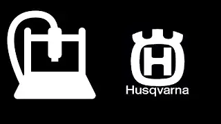 Husqvarna plaque cnc timlapse