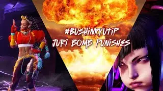 How to blow up Juri literally Spraycan reversal punishes! - #BushinRyuTip