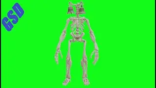 Siren Head Bell Head Green Screens