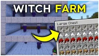The EASIEST Witch Farm in Minecraft Java 1.21.5 (Tutorial)
