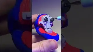 Withered Bonnie mask sculpture | FNAF clay art 