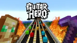 Building Guitar Hero in Minecraft