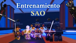 Entrenando con mis maestros Pao y Alonso! SAO, Saber Showdown.