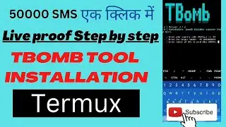 Tbomb Tool In Termux //tbomb termux #termuxandroid