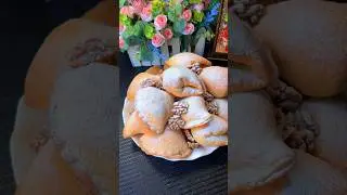 Печенье «ракушки» с безе и орехами 