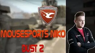 Mousesports Niko playing CS:GO Faceit on dust 2 (twitch stream)