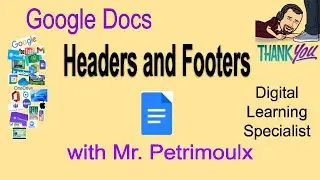Google Docs Headers and Footers