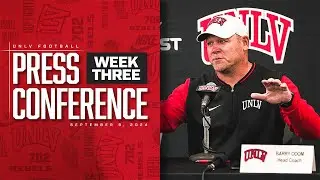 UNLV Football Press Conference - September 9, 2024