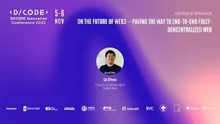 On The Future of Web3 - Paving the Way to End to End Fully Decentralized Web | Qi Zhou | EthStorage