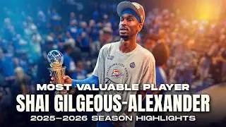 HIS AURA IS UNMATCHED Shai Gilgeous-Alexander 2025-2026 MVP Season Highlights